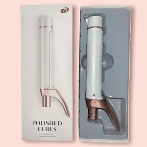 New in box T3 1.25” Polished Curls clip barrel attachment